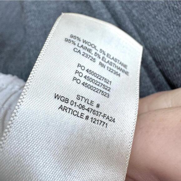 Aritzia Babaton Equity Wide Leg Wool Trousers - Picture 12 of 12